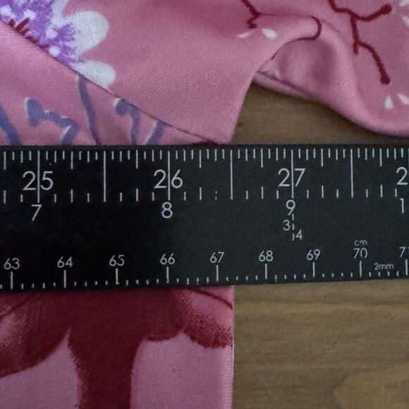 Sawyer Creek Studio Night Gown Womens Size 2XL Pink Floral House Coat Vintage - Picture 9 of 10